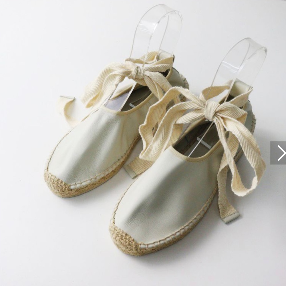 NWOT Hereu leather espadrilles